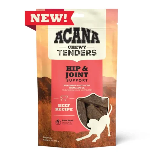 Sale Acana Chewy Tenders Beef Recipe Hip & Joint Support Soft Dog Treats