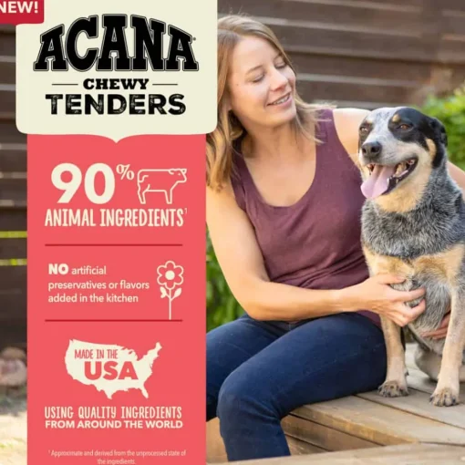 Sale Acana Chewy Tenders Beef Recipe Hip & Joint Support Soft Dog Treats