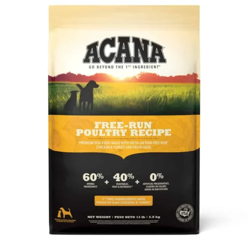 Outlet Acana Free Run Poultry Recipe Grain-Free Dry Dog Food