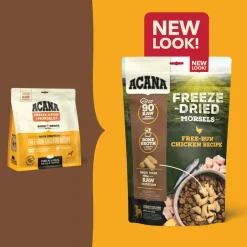 Discount Acana Freeze-Dried Dog Food Morsels Free-Run Chicken Recipe Dog Food Topper
