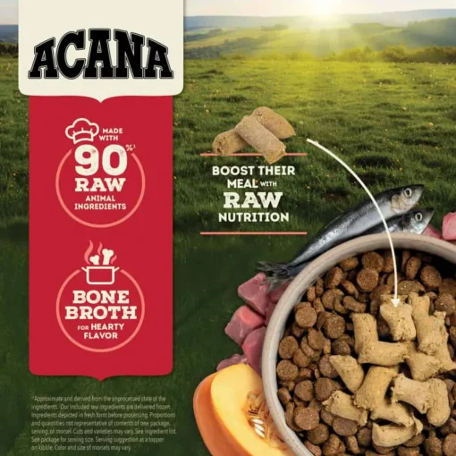 Clearance Acana Freeze-Dried Morsels Ranch-Raised Beef Recipe Dog Food Topper