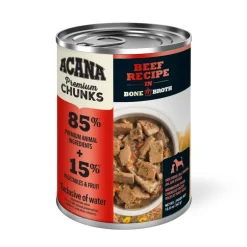Sale Acana Premium Chunks Beef Recipe in Bone Broth Wet Dog Food