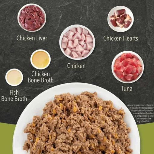 Hot Acana Premium Pate Chicken & Fish Recipe in Bone Broth Wet Cat Food