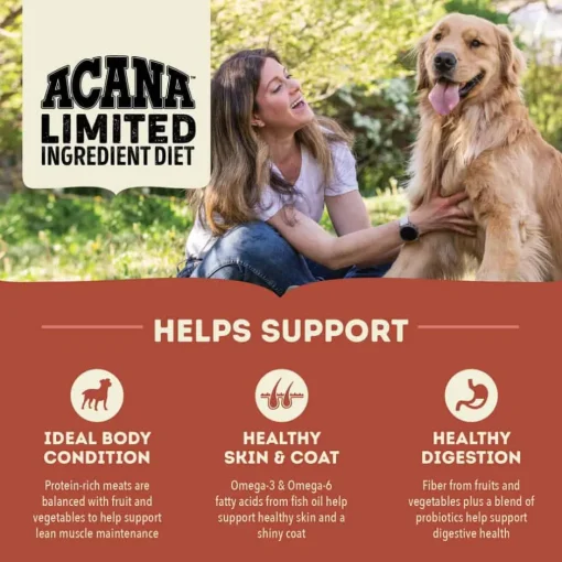 Discount Acana Singles Limited Ingredient Grain-Free High Protein Beef & Pumpkin Dry Dog Food