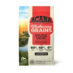Fashion Acana Wholesome Grains Red Meat Dry Dog Food