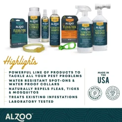Sale Alzoo Plant-Based Flea & Tick Collar for Dogs