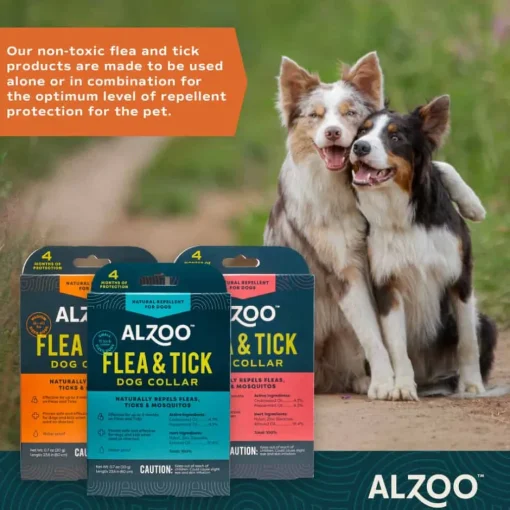 Sale Alzoo Plant-Based Flea & Tick Collar for Dogs