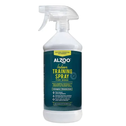 Hot Alzoo Plant-Based Indoor Training Spray for Dogs
