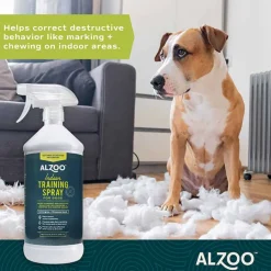 Hot Alzoo Plant-Based Indoor Training Spray for Dogs