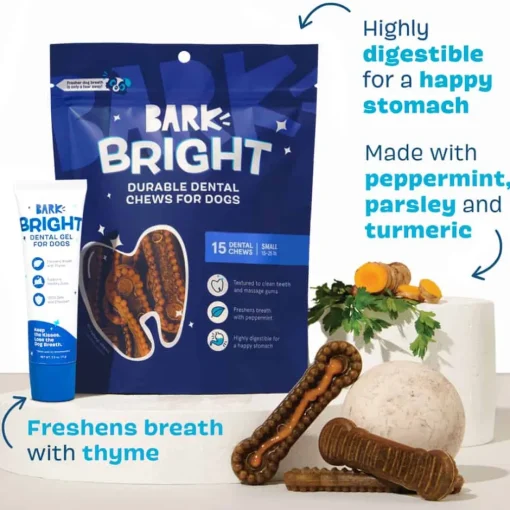 Sale BARK Bright Durable Dental Kit for Dogs