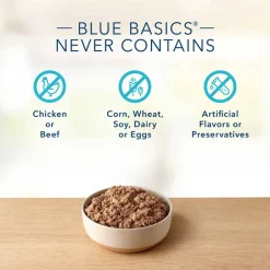 Hot Blue Buffalo BLUE Basics Blue Buffalo Basics Skin & Stomach Care Grain-Free Turkey and Potato Recipe Adult Wet Dog Food
