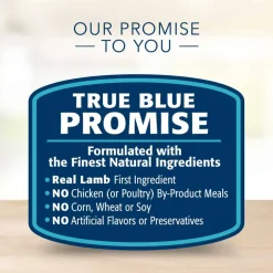 Outlet Blue Buffalo BLUE Basics Adult Skin & Stomach Care Grain-Free Lamb and Potato Recipe Large Breed Dry Dog Food