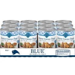 Best Blue Buffalo BLUE Life Protection Formula Blue Buffalo BLUE Family Favorite Recipes Adult Sunday Chicken Dinner Wet Dog Food