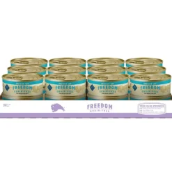 Discount Blue Buffalo BLUE Freedom Adult Grain-Free Indoor Fish Recipe Wet Wet Cat Food