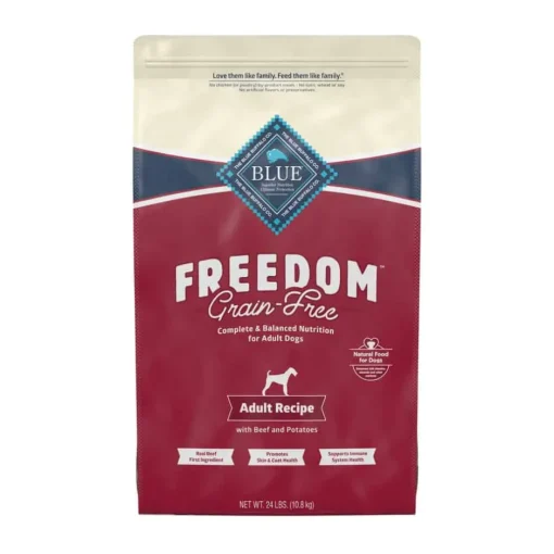 Discount Blue Buffalo BLUE Freedom Adult Grain-Free Beef Recipe Dry Dog Food