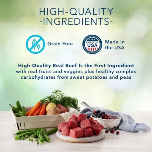 Discount Blue Buffalo BLUE Freedom Adult Grain-Free Beef Recipe Dry Dog Food