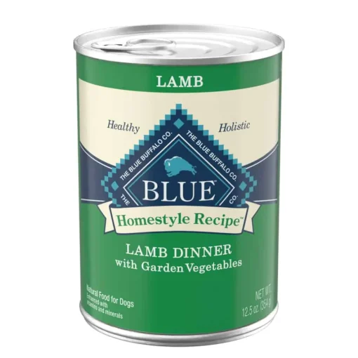 Clearance Blue Buffalo BLUE Life Protection Formula Blue Buffalo BLUE Homestyle Recipe Lamb Dinner with Garden Vegetables Wet Dog Food