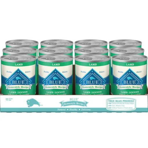 Clearance Blue Buffalo BLUE Life Protection Formula Blue Buffalo BLUE Homestyle Recipe Lamb Dinner with Garden Vegetables Wet Dog Food