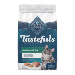 Discount Blue Buffalo BLUE Tastefuls Adult Multi-Cat Chicken and Turkey Recipe Dry Cat Food