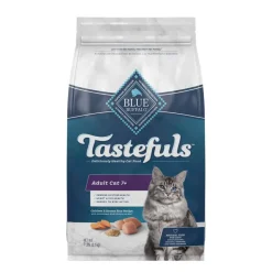 Online Blue Buffalo BLUE Tastefuls Adult Cat 7+ Chicken and Brown Rice Recipe Dry Cat Food