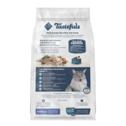 Online Blue Buffalo BLUE Tastefuls Adult Cat 7+ Chicken and Brown Rice Recipe Dry Cat Food