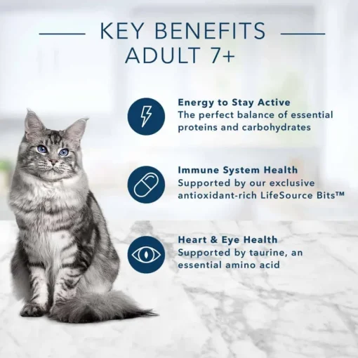 Online Blue Buffalo BLUE Tastefuls Adult Cat 7+ Chicken and Brown Rice Recipe Dry Cat Food