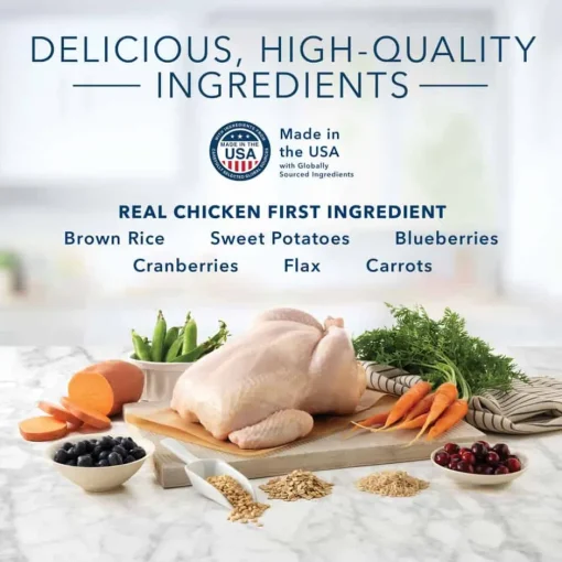 Online Blue Buffalo BLUE Tastefuls Adult Cat 7+ Chicken and Brown Rice Recipe Dry Cat Food