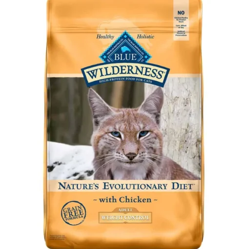Fashion Blue Buffalo BLUE Wilderness Adult Weight Control Chicken Recipe Dry Cat Food