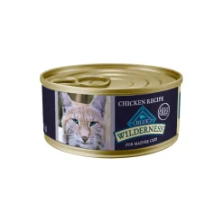 Sale Blue Buffalo BLUE Wilderness Mature Chicken Recipe Wet Cat Food
