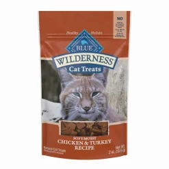Online Blue Buffalo BLUE Wilderness Soft-Moist Chicken and Turkey Recipe Cat Treats