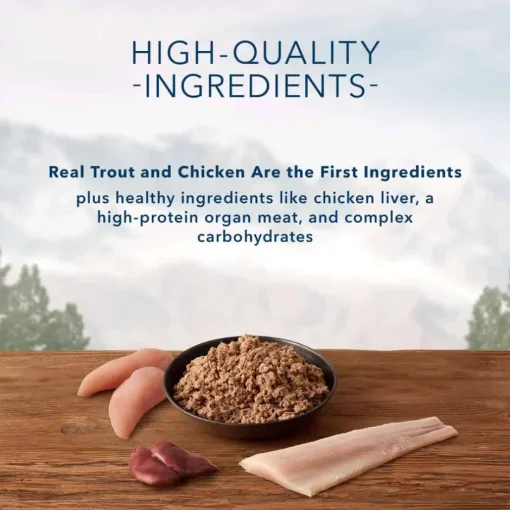 Online Blue Buffalo BLUE Wilderness Adult Chicken & Trout Grill Wet Dog Food