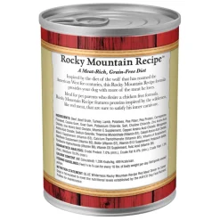 Best Blue Buffalo BLUE Wilderness Senior Rocky Mountain Recipe Red Meat Recipe Wet Dog Food