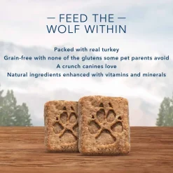 Sale Blue Buffalo BLUE Wilderness Trail Treats High Protein Turkey Biscuits Crunchy Dog Treats