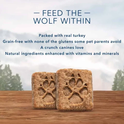 Sale Blue Buffalo BLUE Wilderness Trail Treats High Protein Turkey Biscuits Crunchy Dog Treats