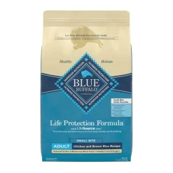 Online Blue Buffalo BLUE Life Protection Formula Blue Buffalo Life Protection Formula Adult Small Bite Chicken & Brown Rice Recipe Dry Dog Food
