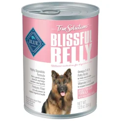 Outlet Blue Buffalo BLUE True Solutions Blue Buffalo True Solutions Blissful Belly Digestive Care Formula Adult Canned Dog Food