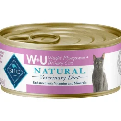 Fashion Blue Buffalo BLUE Natural Veterinary Diet BLUE Natural Veterinary Diet W+U Weight Management + Urinary Care Canned Cat Food