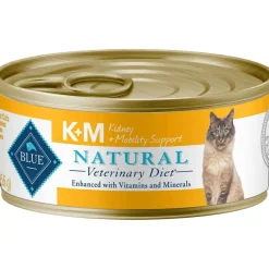Online Blue Buffalo BLUE Natural Veterinary Diet BLUE Natural Veterinary Diet K+M Kidney + Mobility Support Canned Cat Food