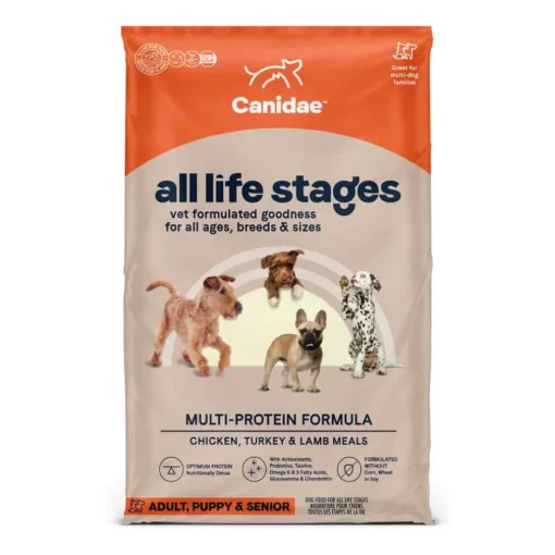 Best Canidae All Life Stages Multi-Protein Chicken, Turkey, & Lamb Meals Formula Dry Dog Food