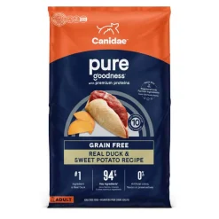 Online Canidae PURE Grain Free Duck & Sweet Potato Recipe Dry Dog Food