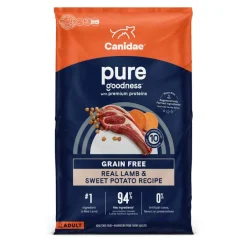 Discount Canidae PURE Grain Free Lamb & Sweet Potato Dry Dog Food