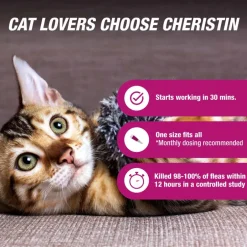 Outlet Cheristin - Flea Prevention Topical for Cats