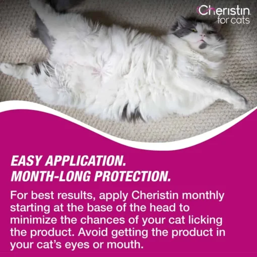 Outlet Cheristin - Flea Prevention Topical for Cats