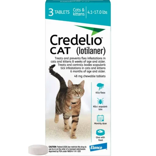 New Credelio for Cats
