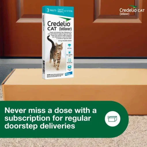 New Credelio for Cats