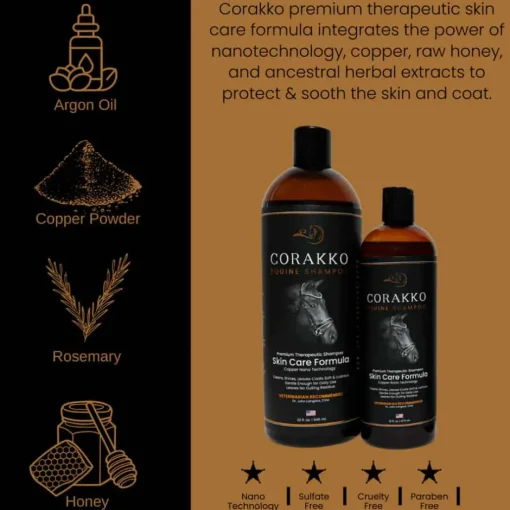 Sale Curry on a Stik Corakko Equine Shampoo