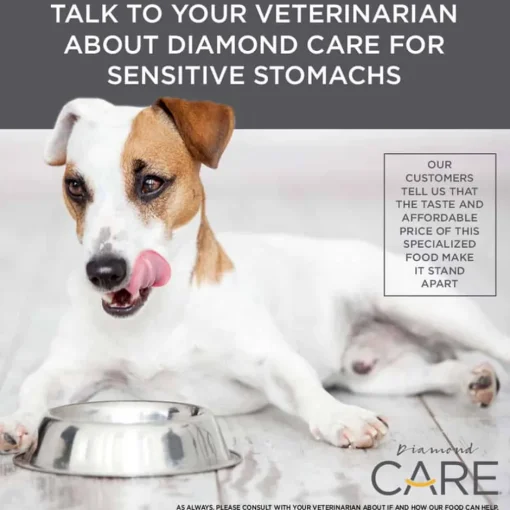 New Diamond Care Adult Sensitive Stomach Formula Dry Dog Food