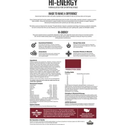 Clearance Diamond Hi-Energy Formula Dry Dog Food