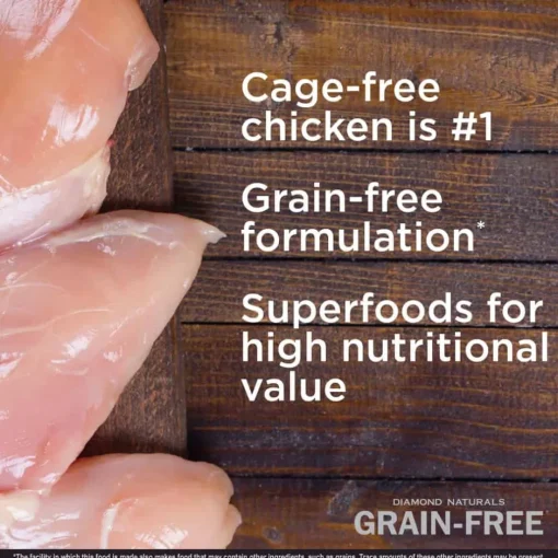 Best Diamond Naturals Grain-Free Cage-Free Chicken & Sweet Potato Formula Dry Dog Food