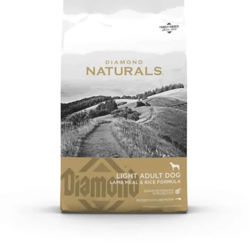 Fashion Diamond Naturals Light Adult Dog Lamb Meal & Rice Formula Dry Dog Food